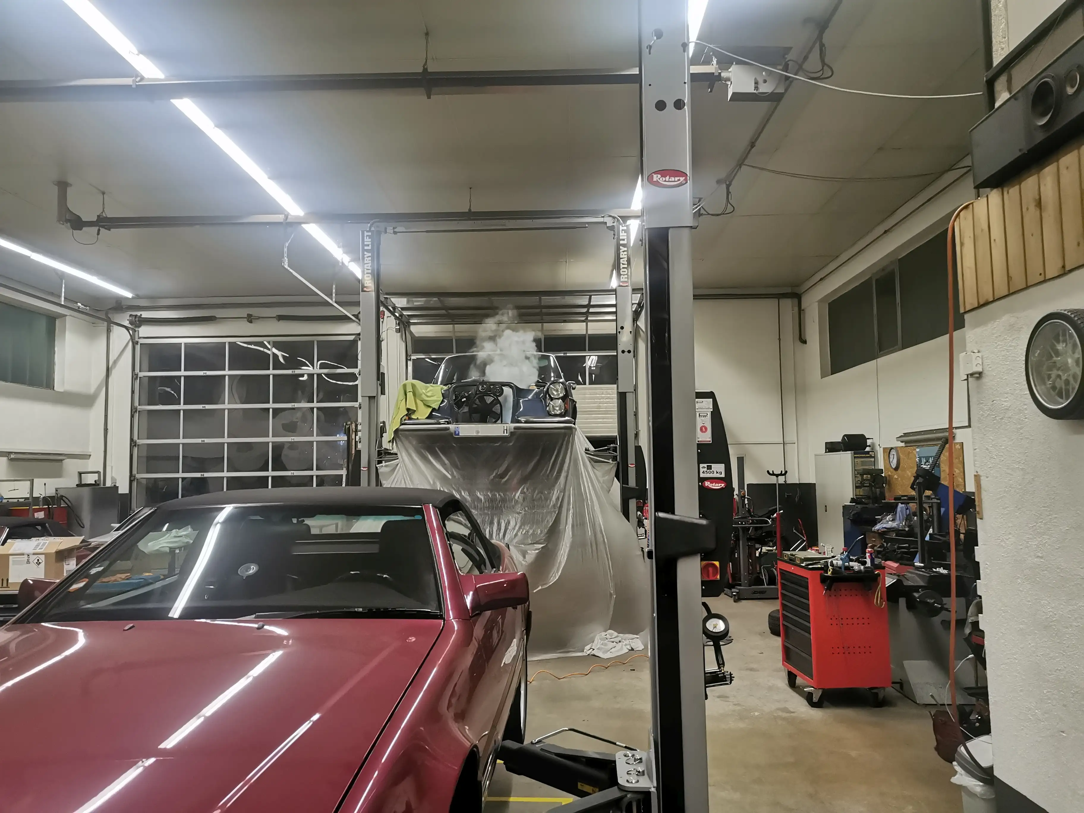 Trockeneis Bild voher nachher Galerie Bilder Trockeneisstrahlen